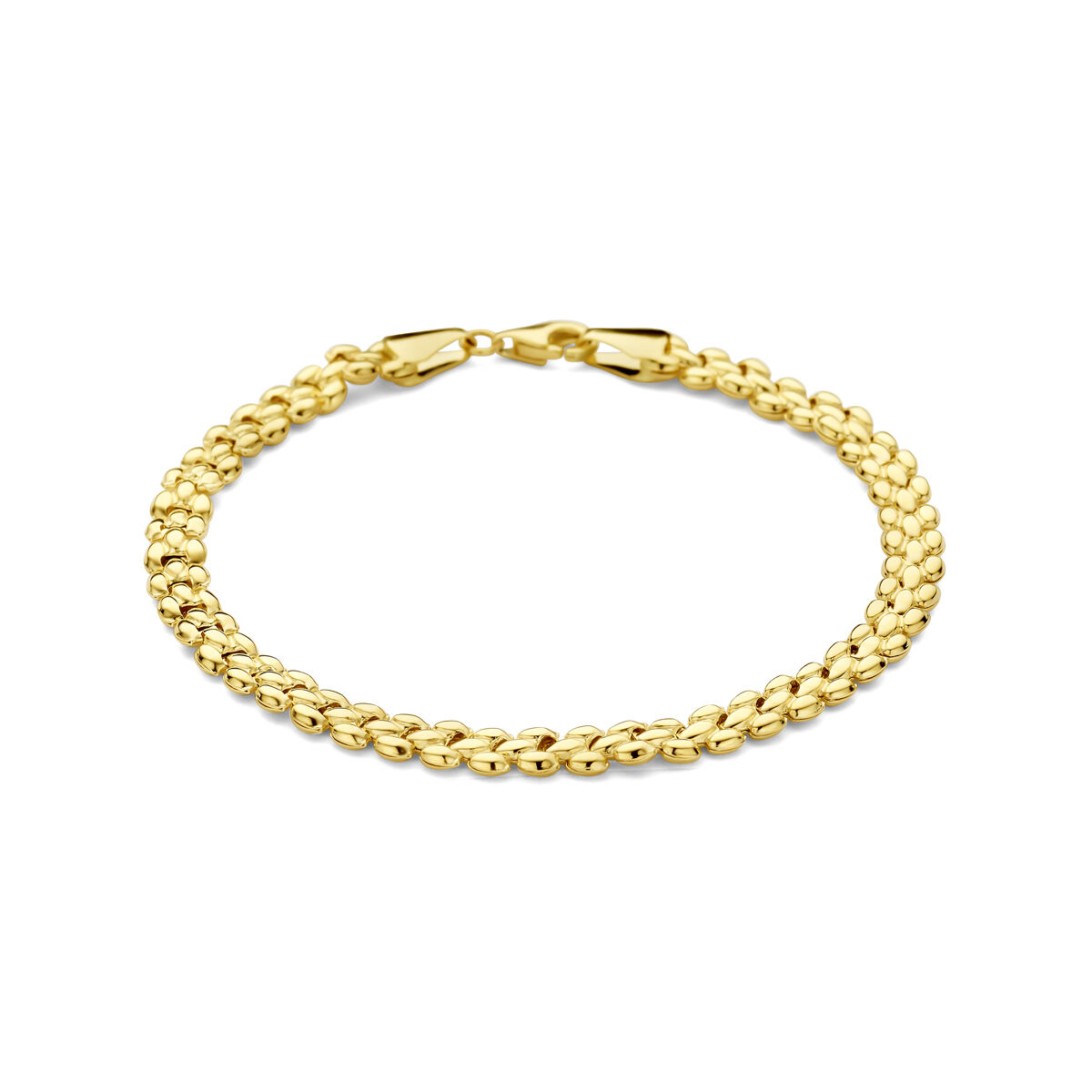 Geelgouden armband met een tijdloze en elegante uitstraling